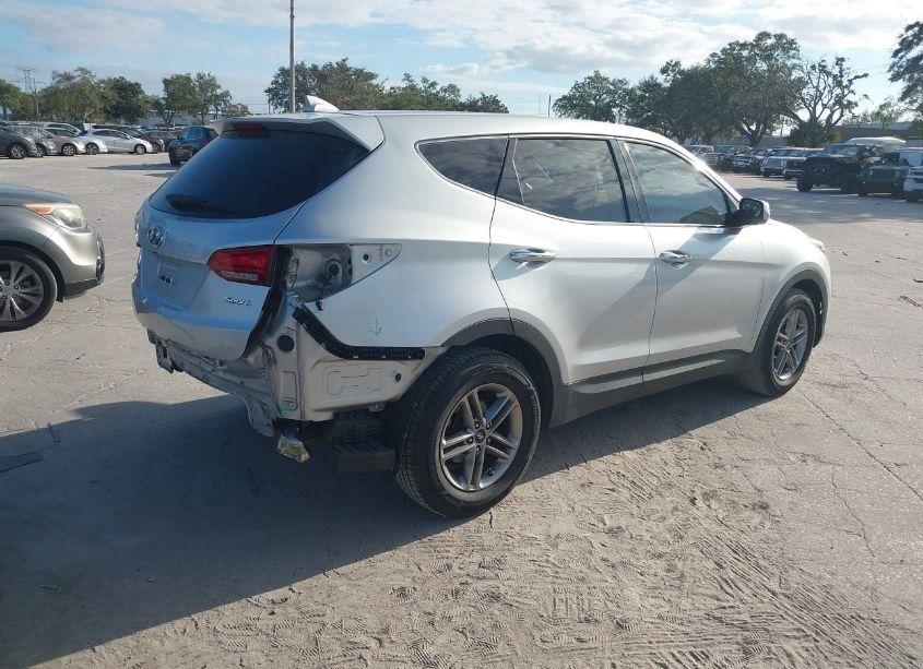 Photo 4 of 2017 Hyundai Santa FE SPORT 2.4L (VIN 5XYZT3LB0HG450427)