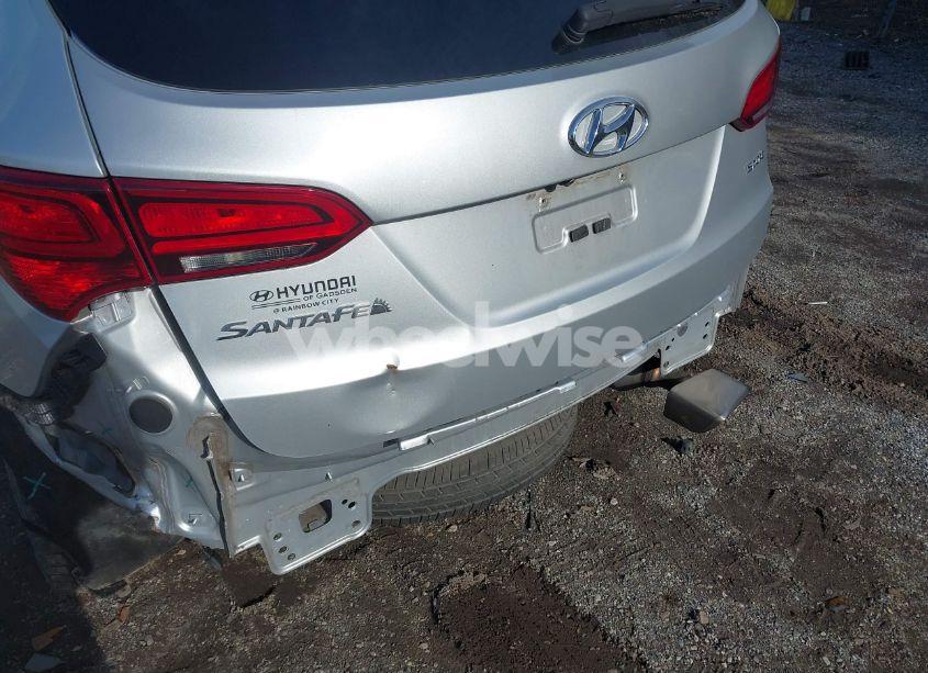 Photo 6 of 2017 Hyundai Santa FE SPORT 2.4L (VIN 5XYZT3LB0HG472704)