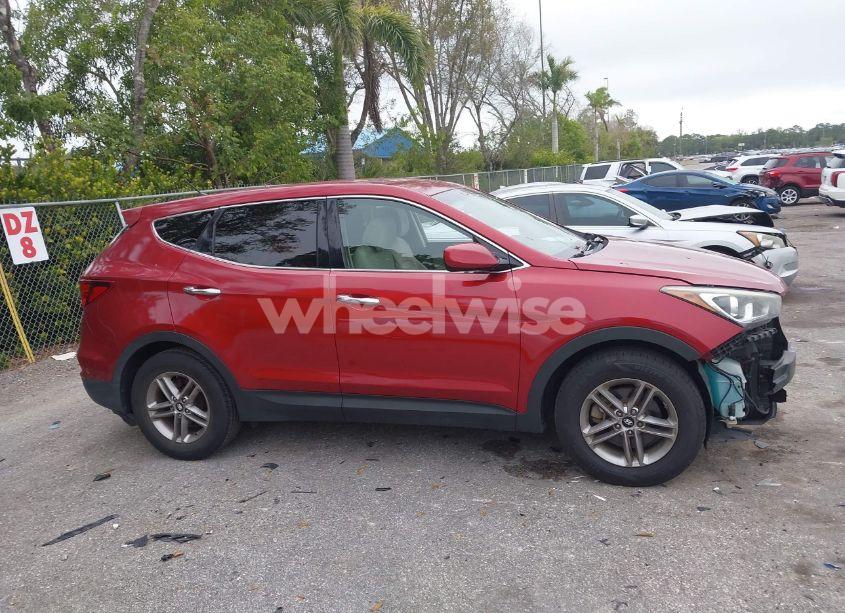 Photo 14 of 2018 Hyundai Santa FE SPORT 2.4L (VIN 5XYZT3LB0JG542420)