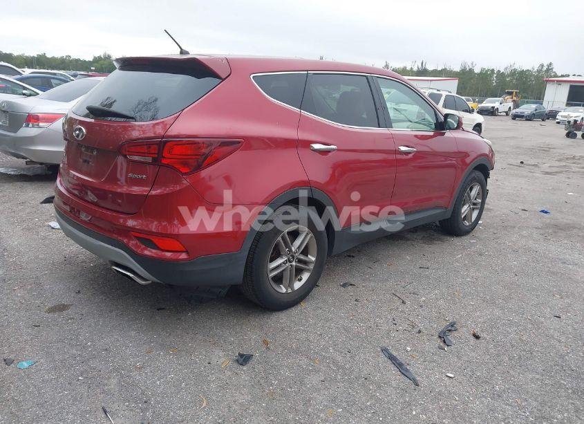 Photo 4 of 2018 Hyundai Santa FE SPORT 2.4L (VIN 5XYZT3LB0JG542420)