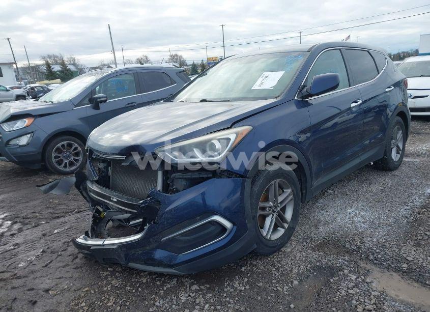 Photo 2 of 2018 Hyundai Santa FE SPORT 2.4L (VIN 5XYZT3LB0JG561923)