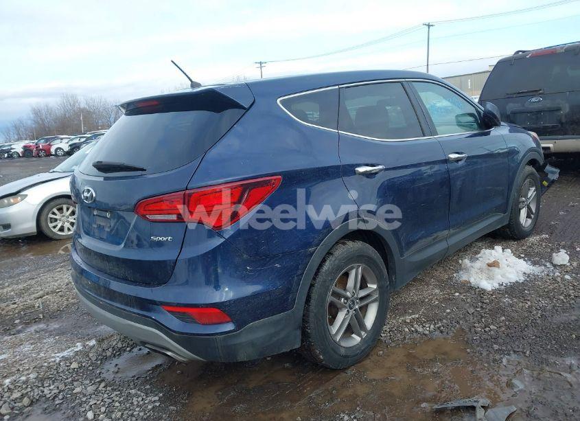 Photo 4 of 2018 Hyundai Santa FE SPORT 2.4L (VIN 5XYZT3LB0JG561923)
