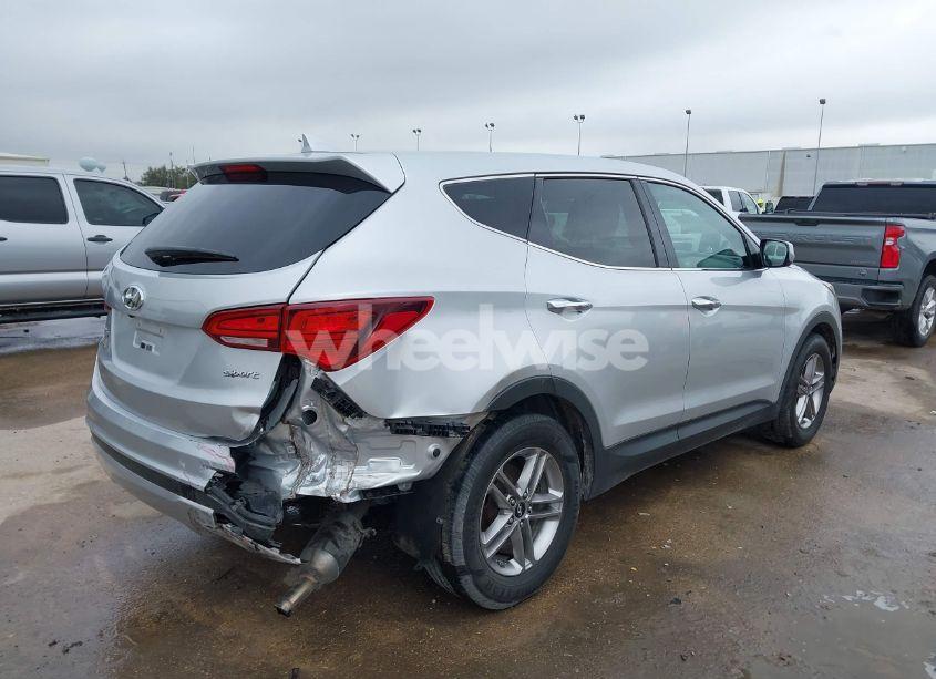 Photo 4 of 2017 Hyundai Santa FE SPORT 2.4L (VIN 5XYZT3LB1HG458584)