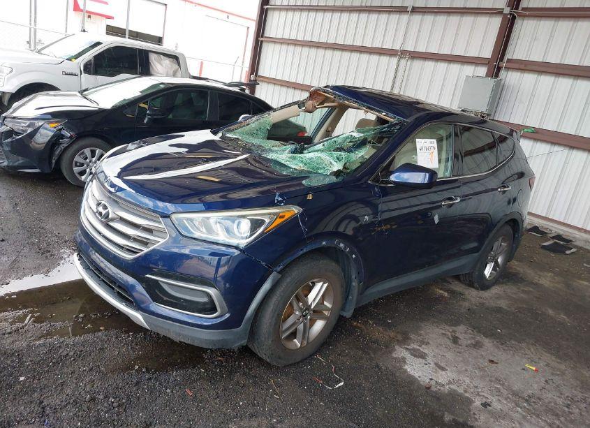 Photo 2 of 2017 Hyundai Santa FE SPORT 2.4L (VIN 5XYZT3LB1HG482822)