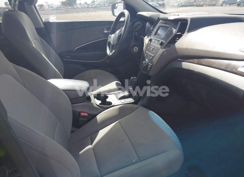 Photo 5 of 2017 Hyundai Santa FE SPORT 2.4L (VIN 5XYZT3LB2HG391820)