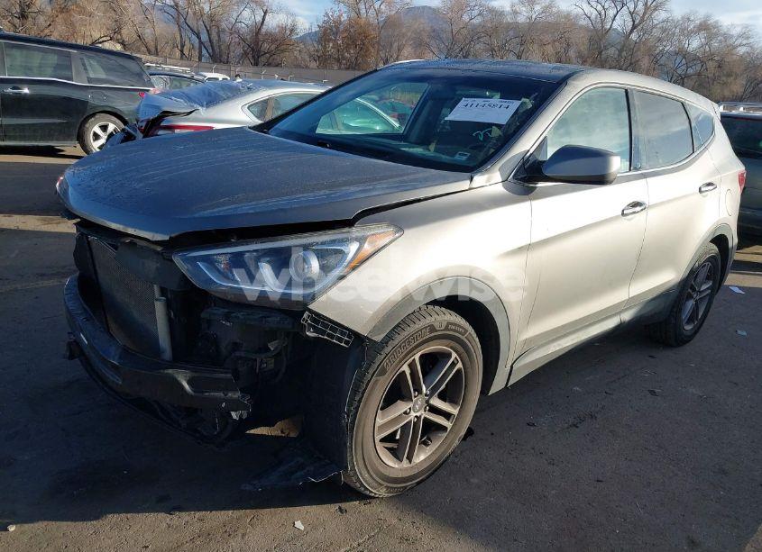 Photo 2 of 2017 Hyundai Santa FE SPORT 2.4L (VIN 5XYZT3LB2HG395303)