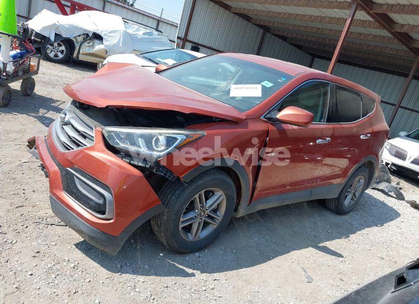 Photo 2 of 2017 Hyundai Santa FE SPORT 2.4L (VIN 5XYZT3LB2HG451353)