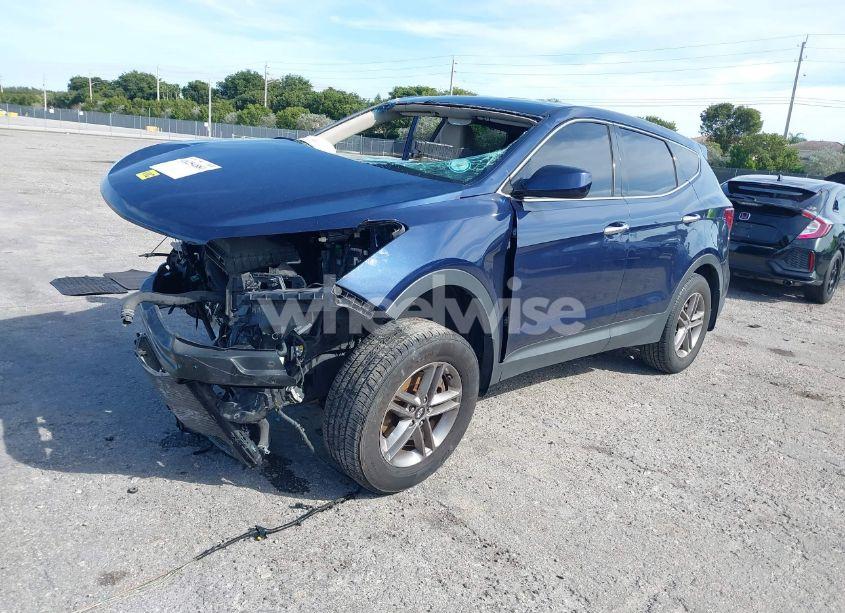 Photo 2 of 2017 Hyundai Santa FE SPORT 2.4L (VIN 5XYZT3LB2HG459985)