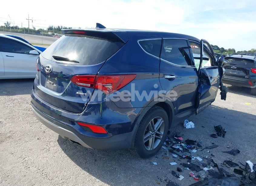 Photo 4 of 2017 Hyundai Santa FE SPORT 2.4L (VIN 5XYZT3LB2HG459985)