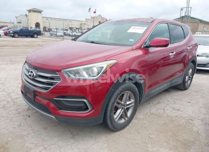 Photo 2 of 2017 Hyundai Santa FE SPORT 2.4L (VIN 5XYZT3LB2HG486569)