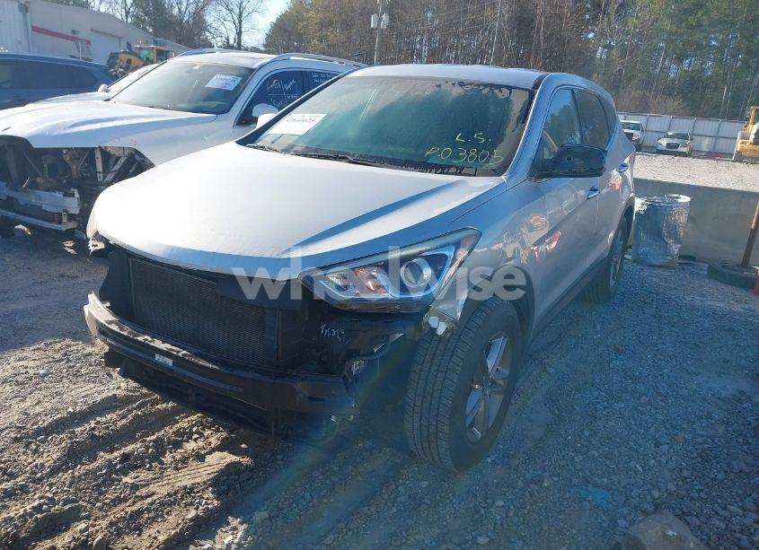 Photo 2 of 2017 Hyundai Santa FE SPORT 2.4L (VIN 5XYZT3LB3HG398971)