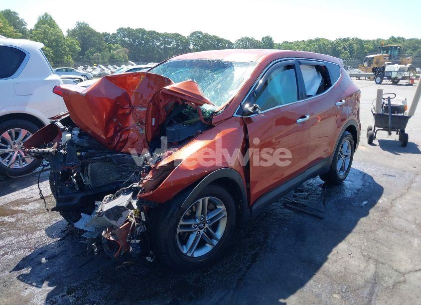 Photo 2 of 2017 Hyundai Santa FE SPORT 2.4L (VIN 5XYZT3LB3HG429815)
