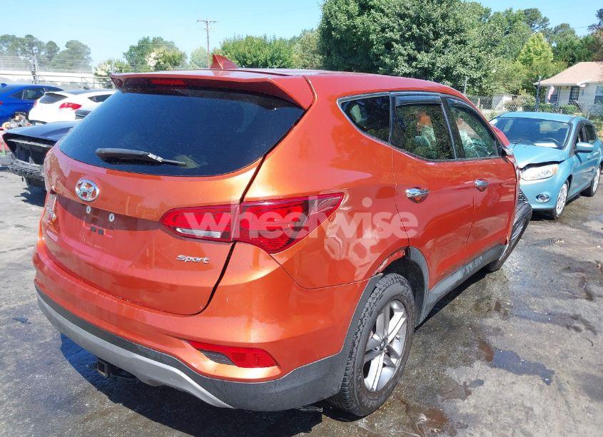 Photo 4 of 2017 Hyundai Santa FE SPORT 2.4L (VIN 5XYZT3LB3HG429815)