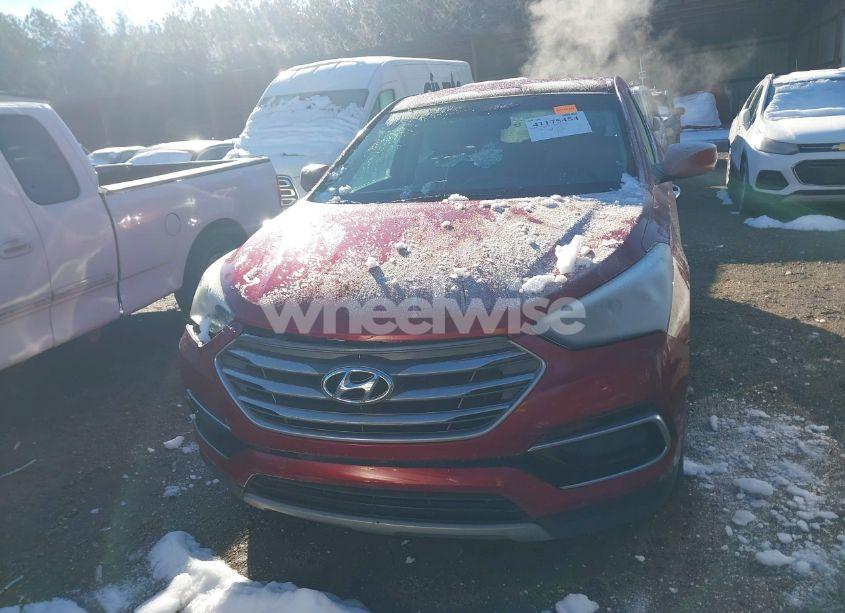 Photo 12 of 2017 Hyundai Santa FE SPORT 2.4L (VIN 5XYZT3LB3HG473622)