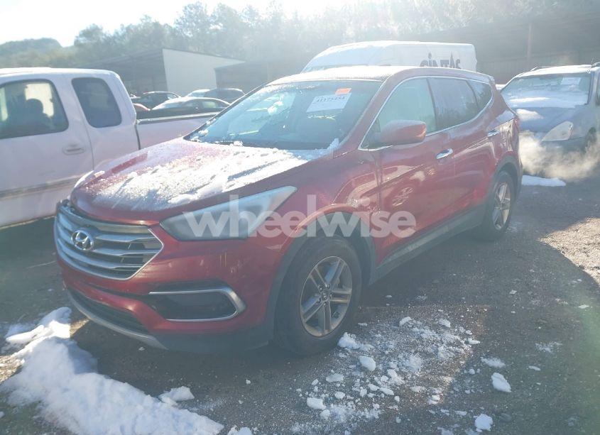 Photo 2 of 2017 Hyundai Santa FE SPORT 2.4L (VIN 5XYZT3LB3HG473622)