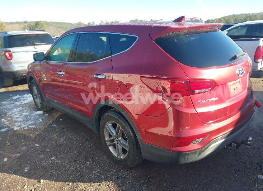 Photo 3 of 2017 Hyundai Santa FE SPORT 2.4L (VIN 5XYZT3LB3HG473622)