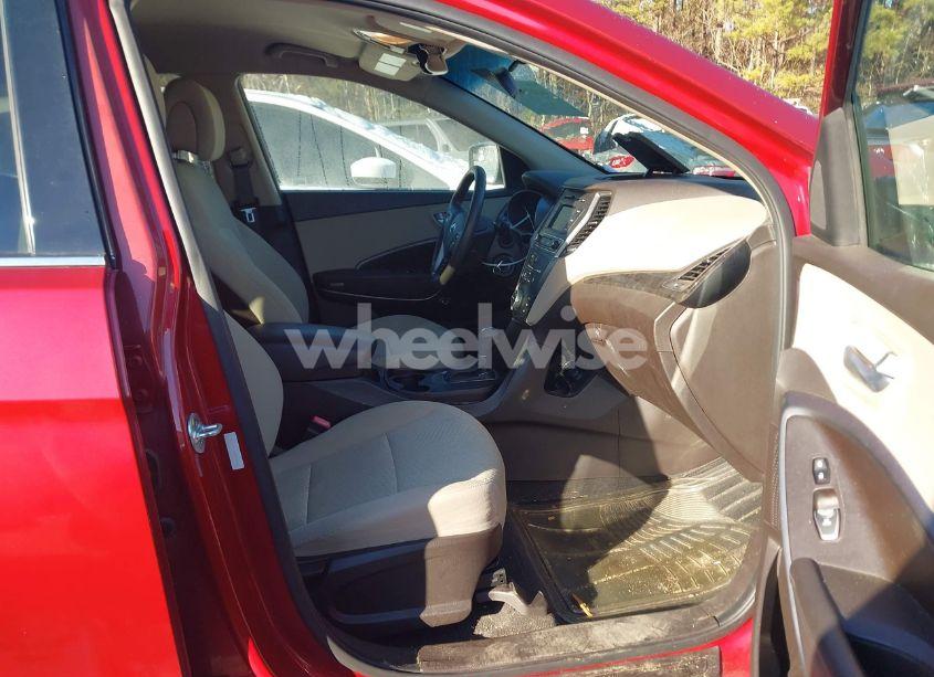 Photo 5 of 2017 Hyundai Santa FE SPORT 2.4L (VIN 5XYZT3LB3HG473622)