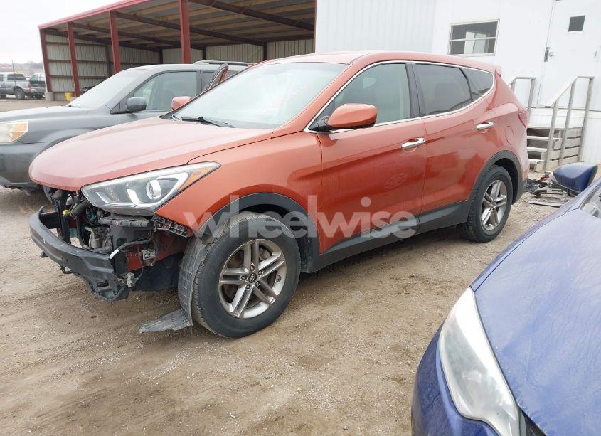 Photo 2 of 2017 Hyundai Santa FE SPORT 2.4L (VIN 5XYZT3LB3HG498472)