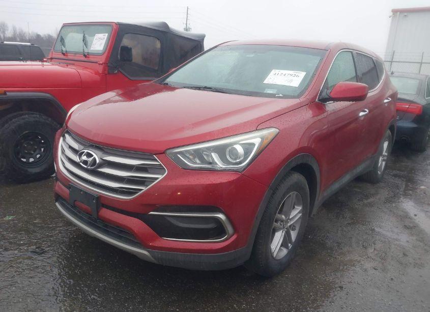 Photo 2 of 2017 Hyundai Santa FE SPORT 2.4L (VIN 5XYZT3LB4HG435929)