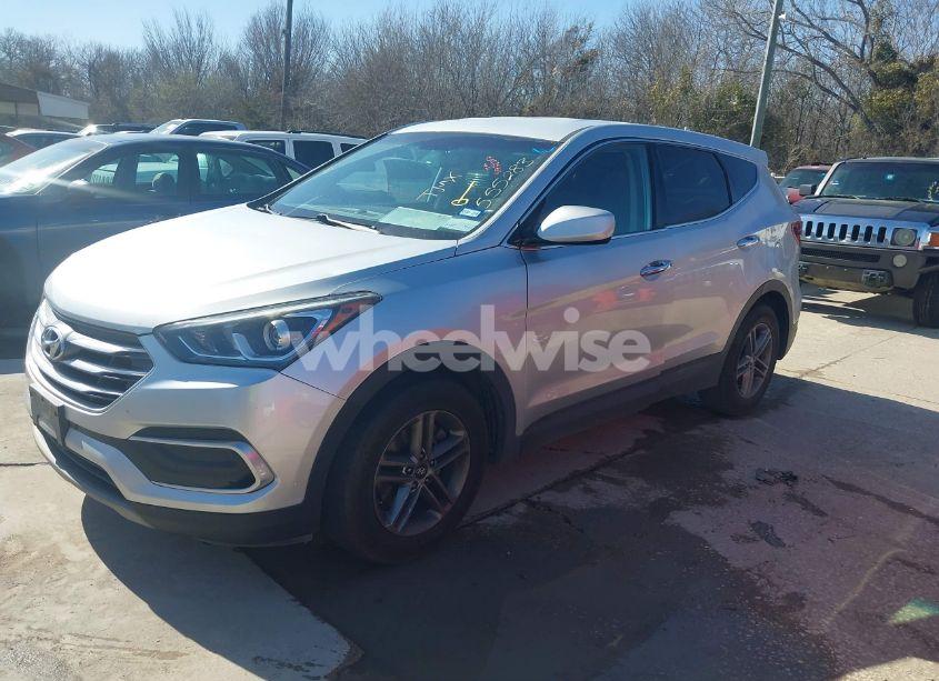 Photo 2 of 2018 Hyundai Santa FE SPORT 2.4L (VIN 5XYZT3LB4JG555283)