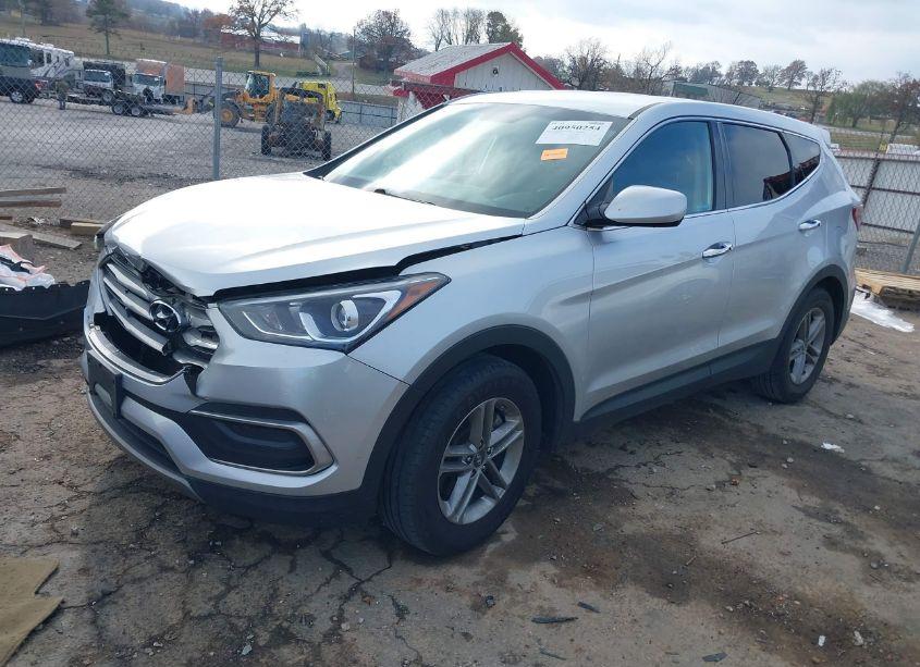 Photo 2 of 2018 Hyundai Santa FE SPORT 2.4L (VIN 5XYZT3LB5JG504794)