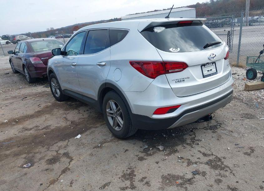 Photo 3 of 2018 Hyundai Santa FE SPORT 2.4L (VIN 5XYZT3LB5JG504794)