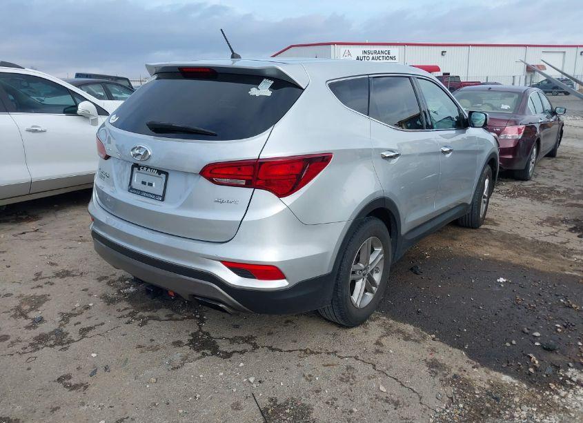 Photo 4 of 2018 Hyundai Santa FE SPORT 2.4L (VIN 5XYZT3LB5JG504794)