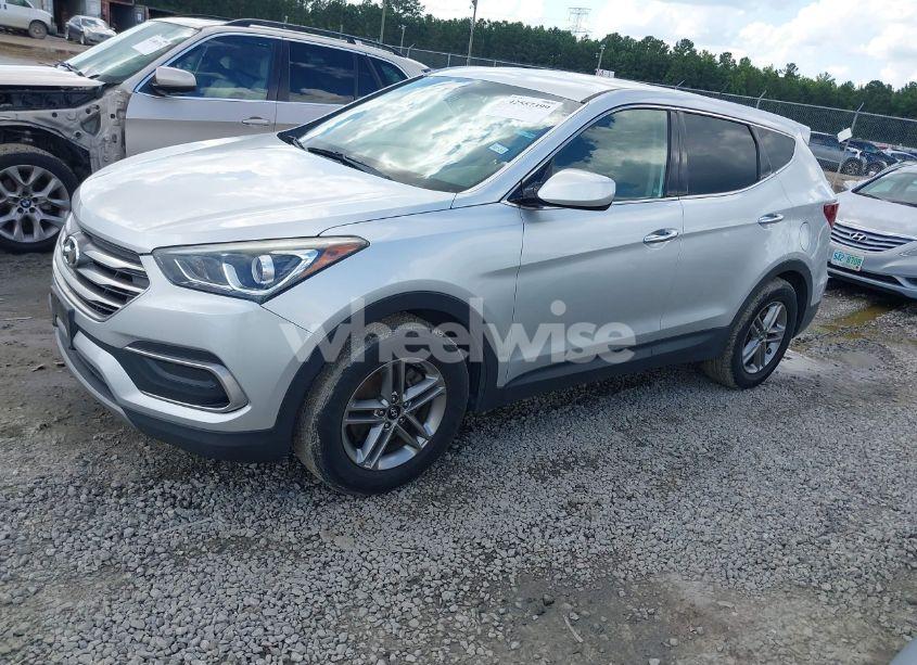 Photo 2 of 2018 Hyundai Santa FE SPORT 2.4L (VIN 5XYZT3LB5JG527153)