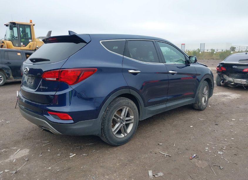 Photo 4 of 2017 Hyundai Santa FE SPORT 2.4L (VIN 5XYZT3LB6HG404620)