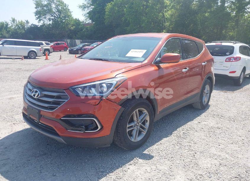 Photo 2 of 2017 Hyundai Santa FE SPORT 2.4L (VIN 5XYZT3LB6HG498448)