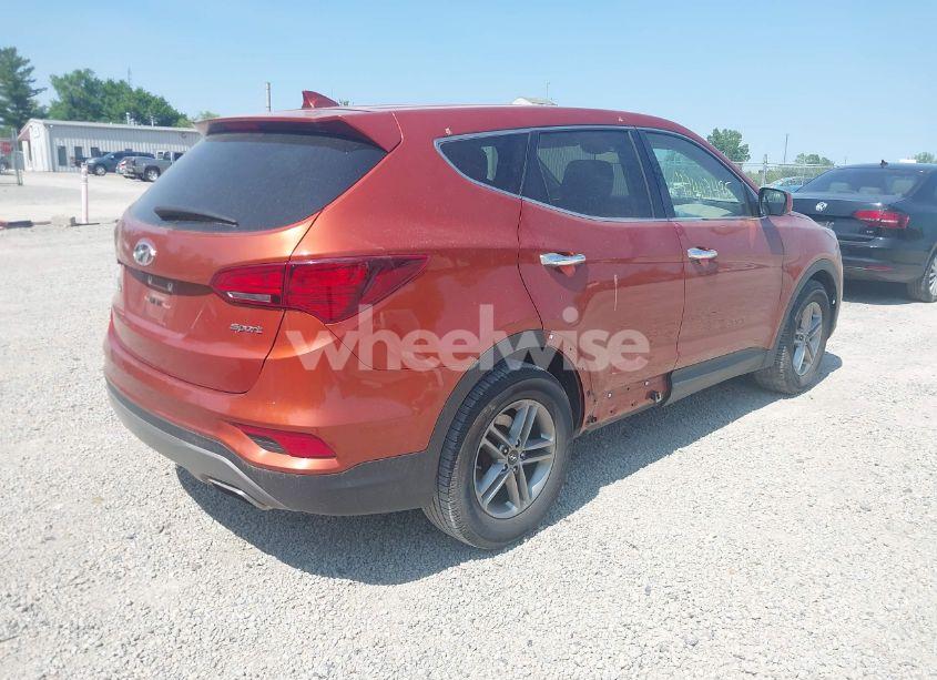 Photo 4 of 2017 Hyundai Santa FE SPORT 2.4L (VIN 5XYZT3LB6HG498448)