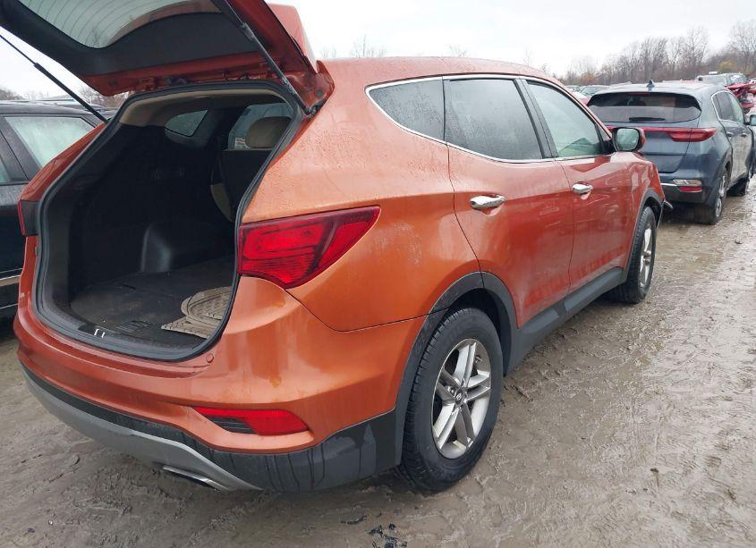 Photo 4 of 2018 Hyundai Santa FE SPORT 2.4L (VIN 5XYZT3LB6JG512497)