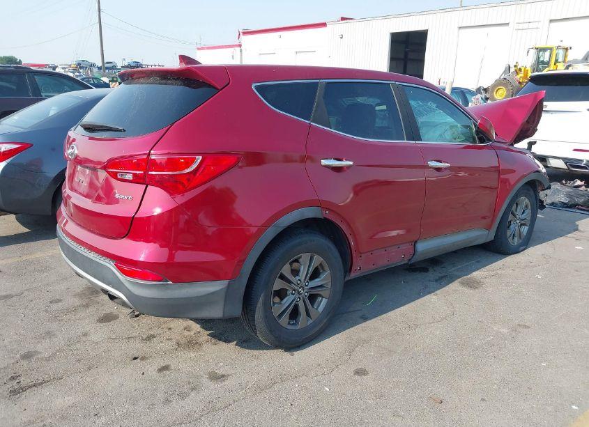 Photo 4 of 2014 Hyundai Santa FE SPORT 2.4L (VIN 5XYZT3LB7EG146622)