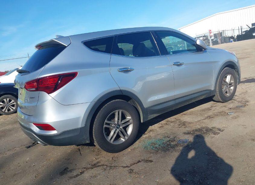 Photo 4 of 2017 Hyundai Santa FE SPORT 2.4L (VIN 5XYZT3LB7HG393529)