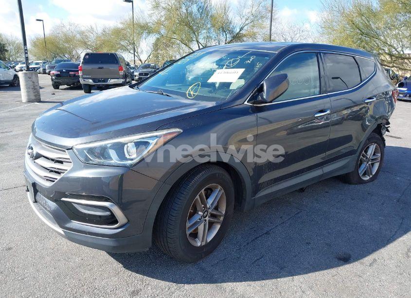 Photo 2 of 2017 Hyundai Santa FE SPORT 2.4L (VIN 5XYZT3LB7HG494702)
