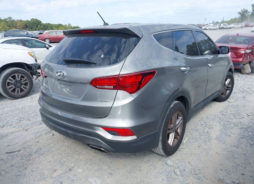 Photo 4 of 2018 Hyundai Santa FE SPORT 2.4L (VIN 5XYZT3LB7JG538476)