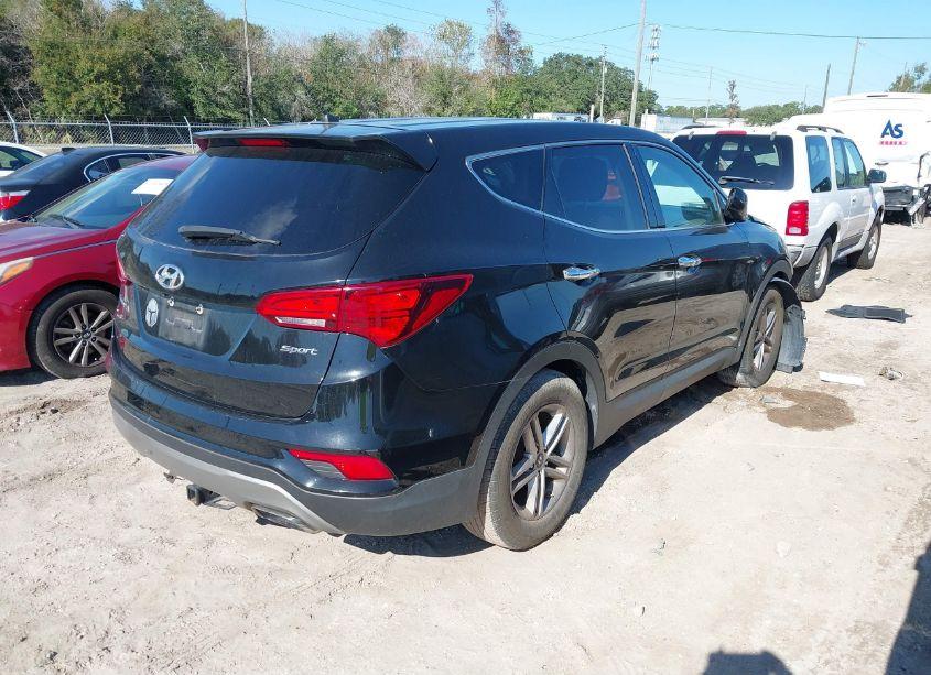 Photo 4 of 2018 Hyundai Santa FE SPORT 2.4L (VIN 5XYZT3LB8JG539071)