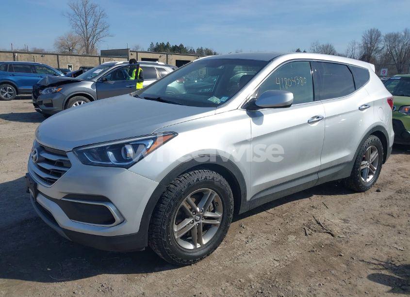 Photo 2 of 2018 Hyundai Santa FE SPORT 2.4L (VIN 5XYZT3LB8JG566450)
