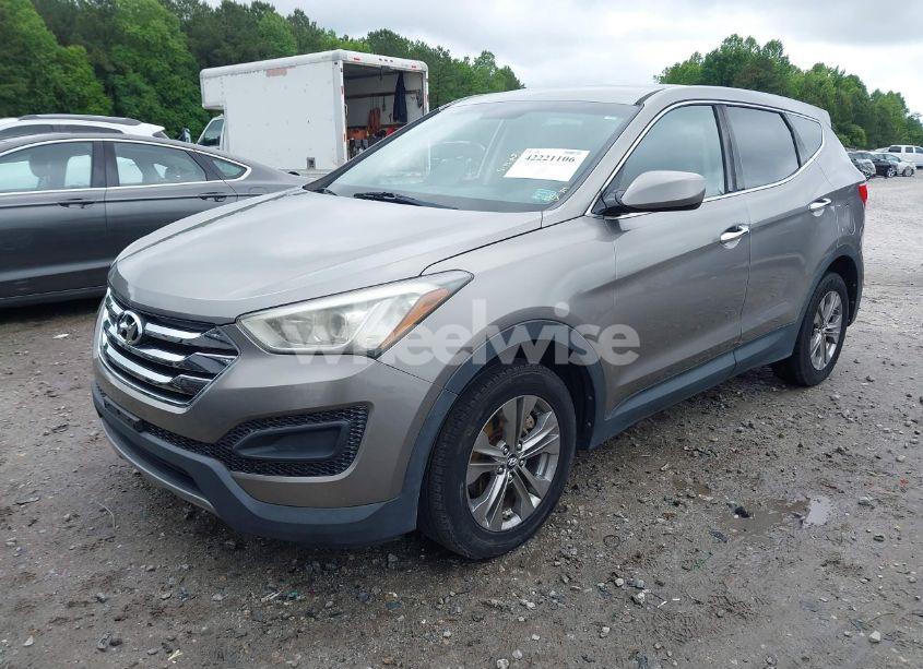 Photo 2 of 2014 Hyundai Santa FE SPORT 2.4L (VIN 5XYZT3LB9EG148839)