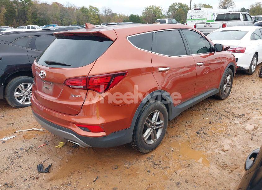 Photo 4 of 2017 Hyundai Santa FE SPORT 2.4L (VIN 5XYZT3LB9HG498542)