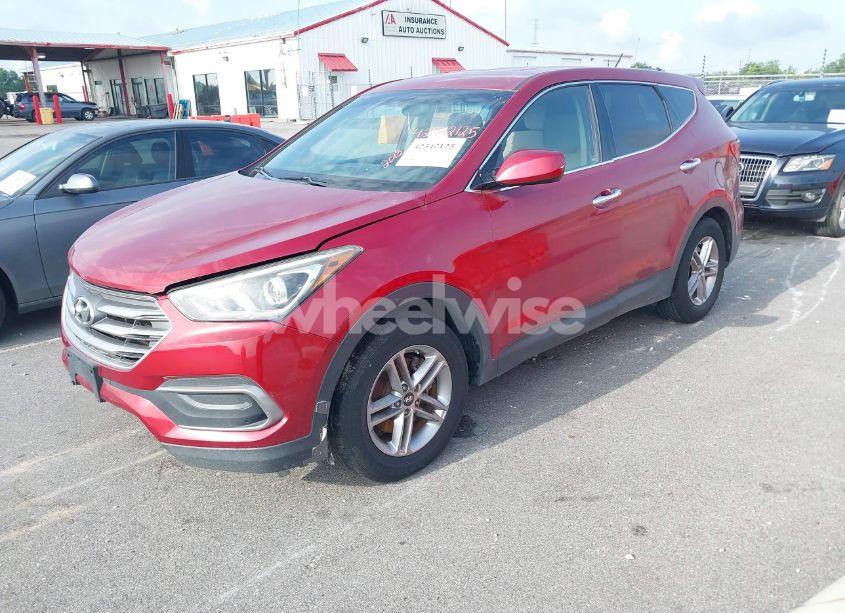 Photo 2 of 2018 Hyundai Santa FE SPORT 2.4L (VIN 5XYZT3LB9JG512588)