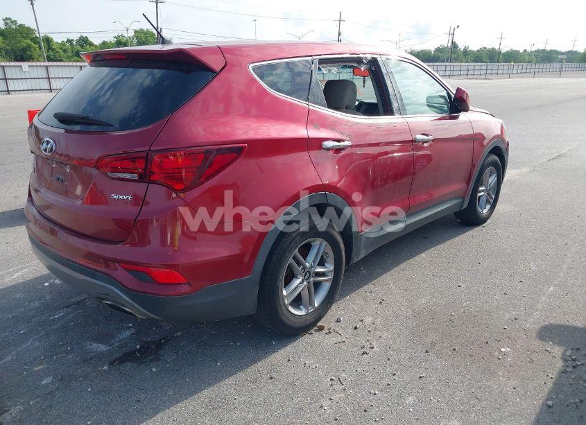 Photo 4 of 2018 Hyundai Santa FE SPORT 2.4L (VIN 5XYZT3LB9JG512588)