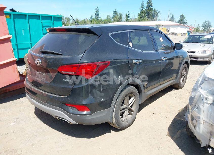 Photo 4 of 2018 Hyundai Santa FE SPORT 2.4L (VIN 5XYZT3LB9JG550581)