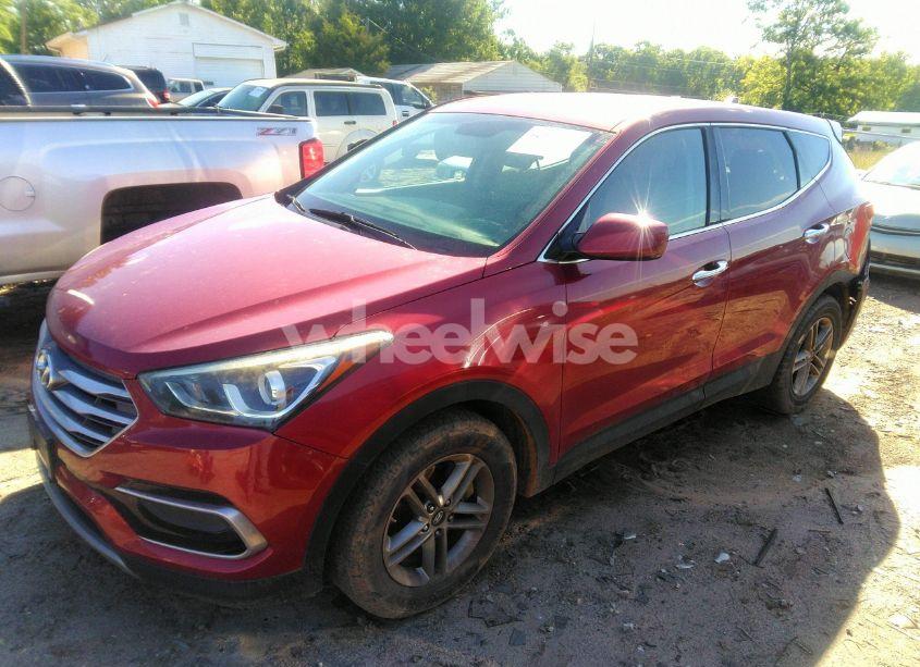 Photo 2 of 2017 Hyundai Santa FE SPORT 2.4L (VIN 5XYZT3LBXHG429245)