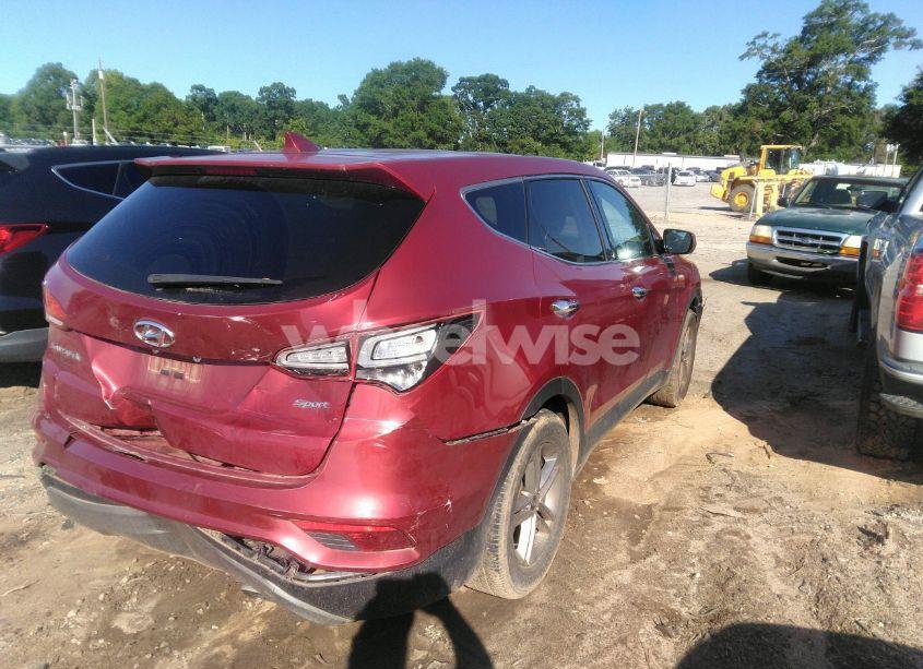 Photo 4 of 2017 Hyundai Santa FE SPORT 2.4L (VIN 5XYZT3LBXHG429245)