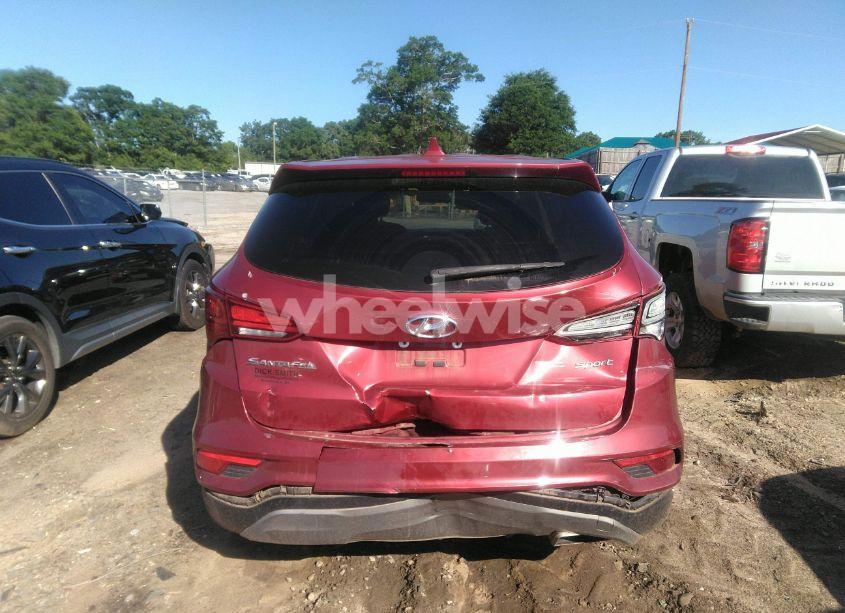 Photo 6 of 2017 Hyundai Santa FE SPORT 2.4L (VIN 5XYZT3LBXHG429245)