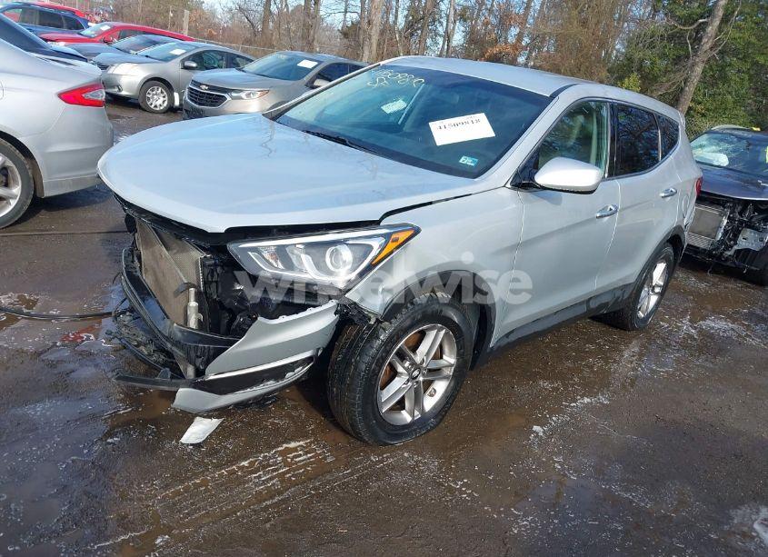Photo 2 of 2018 Hyundai Santa FE SPORT 2.4L (VIN 5XYZT3LBXJG533448)
