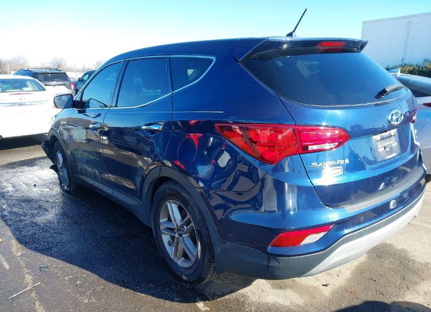 Photo 3 of 2018 Hyundai Santa FE SPORT 2.4L (VIN 5XYZT3LBXJG550900)