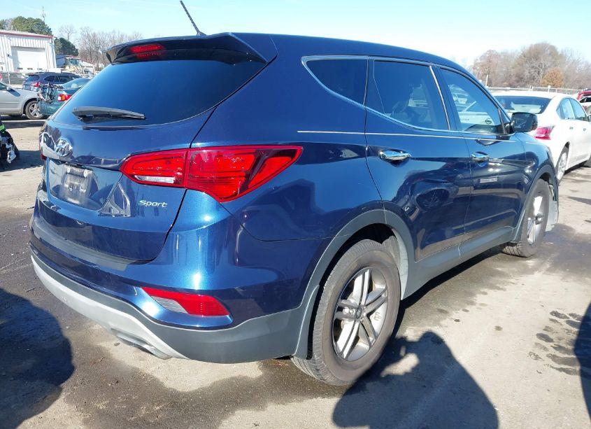 Photo 4 of 2018 Hyundai Santa FE SPORT 2.4L (VIN 5XYZT3LBXJG550900)