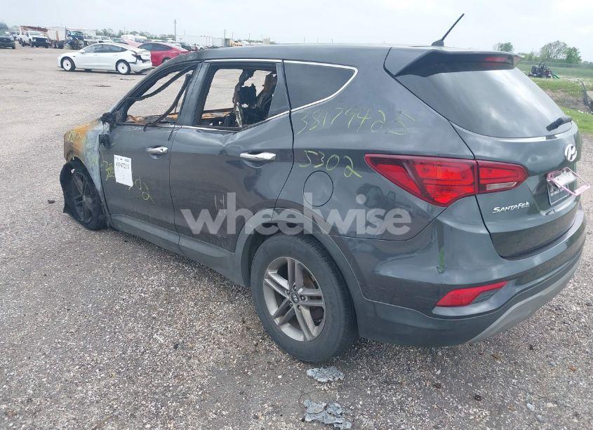 Photo 3 of 2018 Hyundai Santa FE SPORT 2.4L (VIN 5XYZT3LBXJG565302)